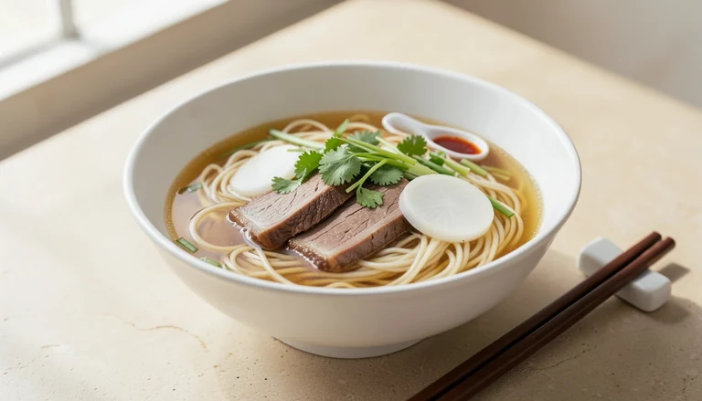 AI illustration of Lanzhou beef noodles